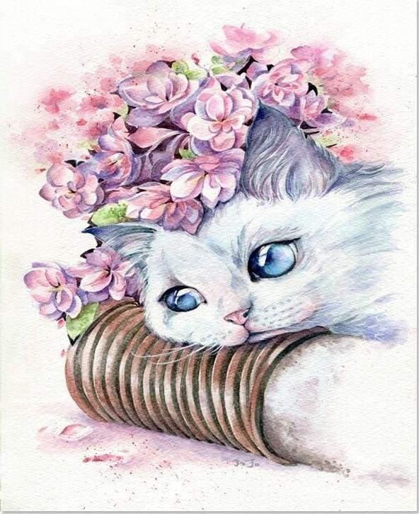 Paint by Numbers Kit - Cute Kitty