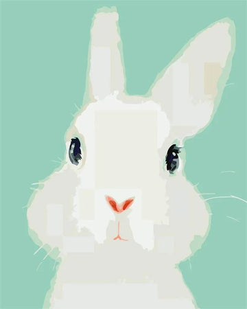 Paint by Numbers Kit - Cute Rabbit