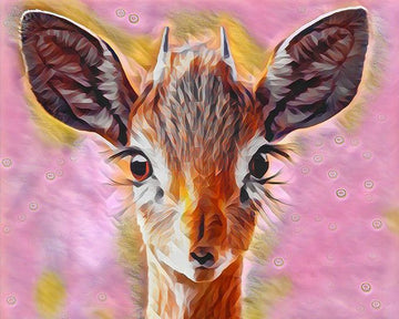 Paint by Numbers Kit - Cute doe