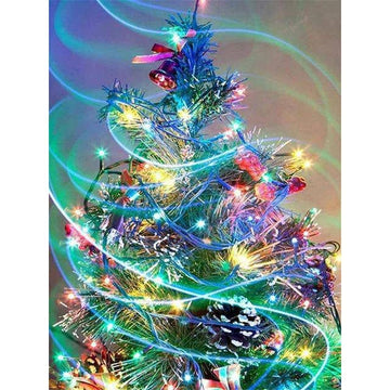 Diamond Paintings - Dazzling Christmas Tree