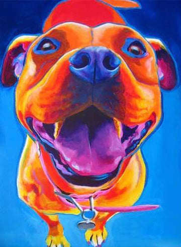 Paint by Numbers Kit - Dog Color Language