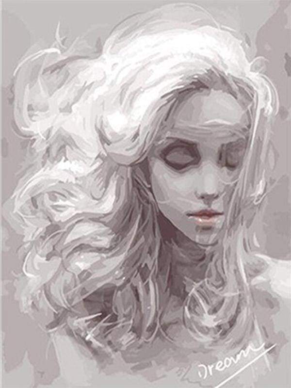 Paint by Numbers Kit - Dream woman