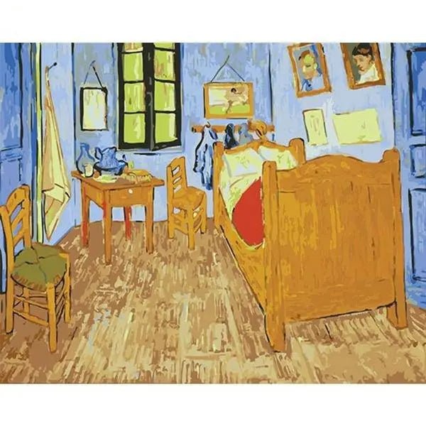 Paint by Numbers Kit - Famous Abstract Artwork