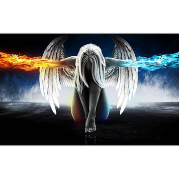 Diamond Paintings - Fire and Ice Girl