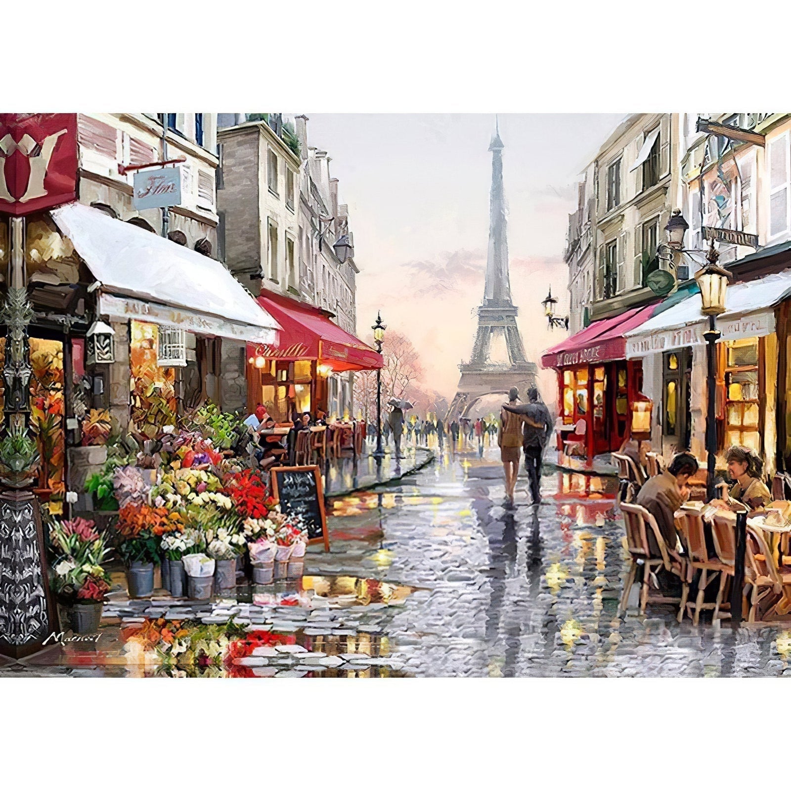 Diamond Paintings - Florist In Paris