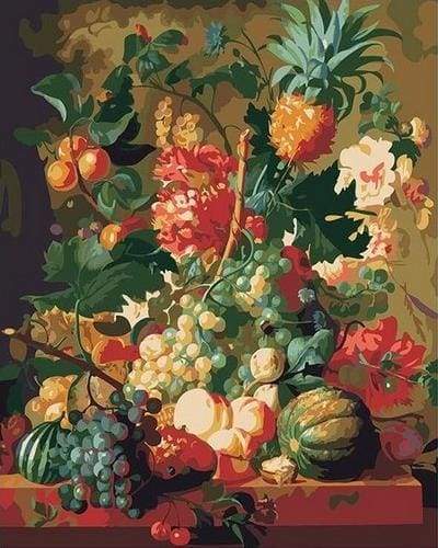 Paint by Numbers Kit - Fruits on the Table