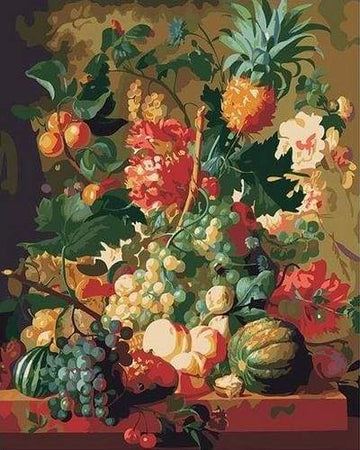 Paint by Numbers Kit - Fruits on the Table