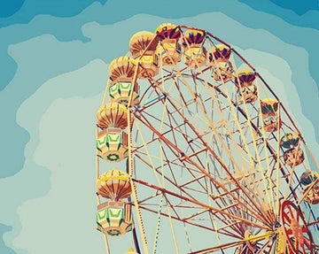 Paint by Numbers Kit - Funfair
