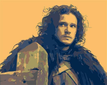 Paint by Numbers Kit - Game of Thrones Jon Snow