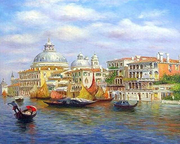 Paint by Numbers Kit - Gondolier in Venice