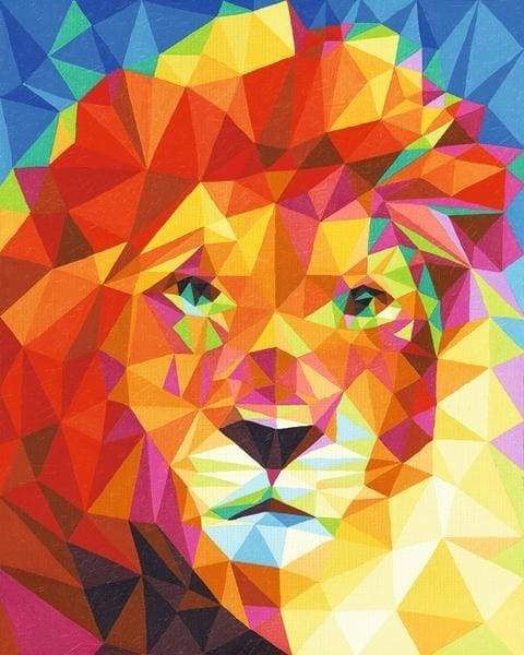 Paint by Numbers Kit - Grand Lion Art