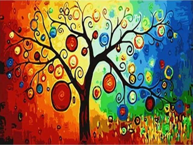 Paint by Numbers Kit - Hanging lanterns
