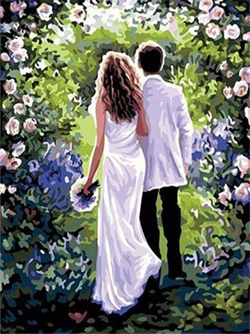 Paint by Numbers Kit - Honeymooners