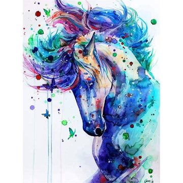 Diamond Paintings - Horse Abstract