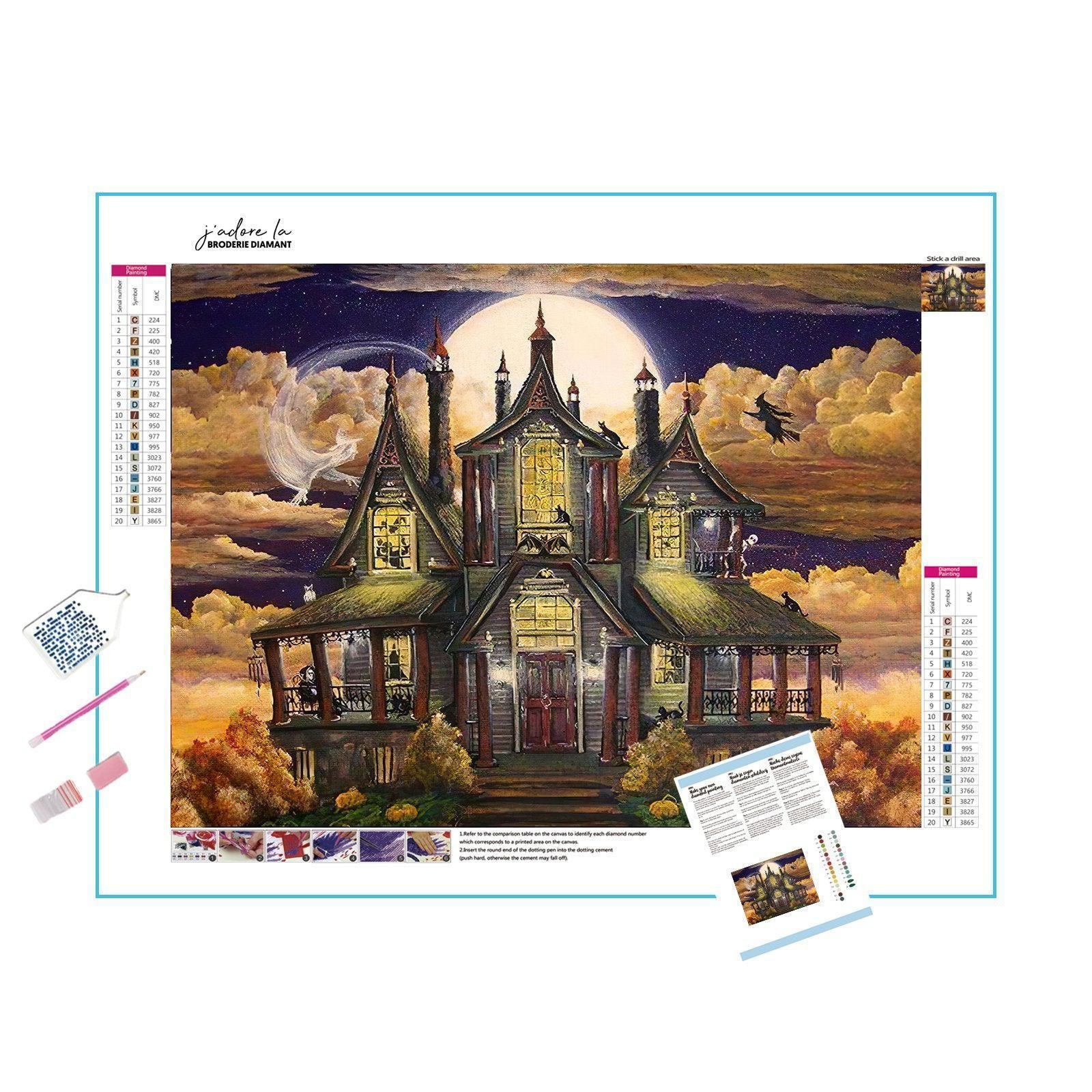 Diamond Paintings - House Of Halloween