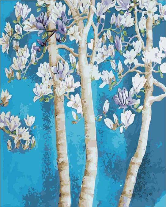 Paint by Numbers Kit - Indo flowers