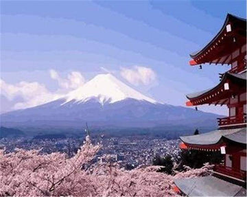 Paint by Numbers Kit - Japan Mountain