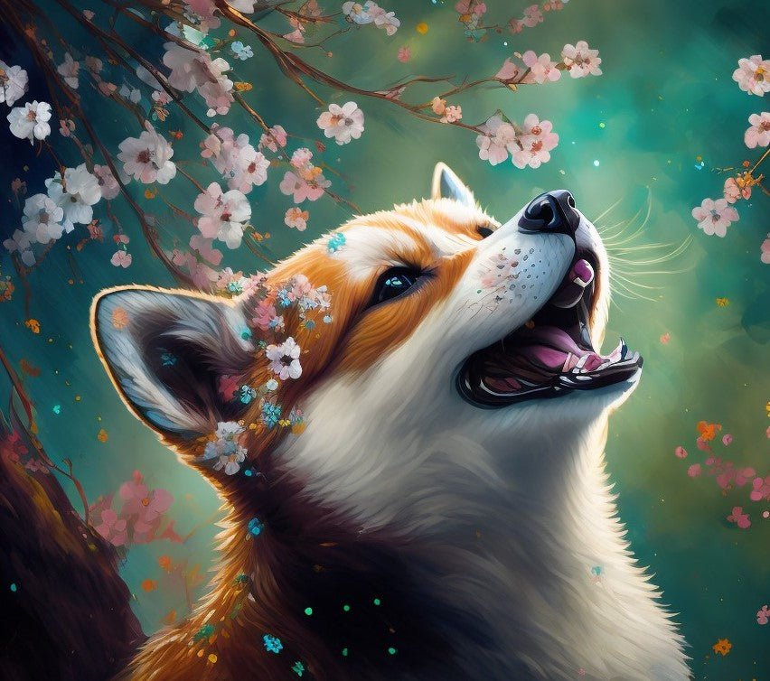 Diamond Paintings - Japanese Shiba Inu