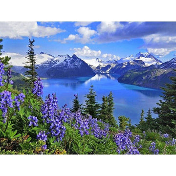 Diamond Paintings - Lake Lavender