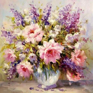 Paint by Numbers Kit - Lavender In Full Bloom