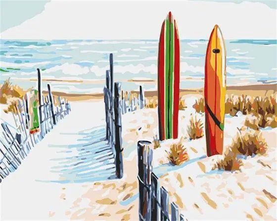 Paint by Numbers Kit - Lets Go For a Sea Ride