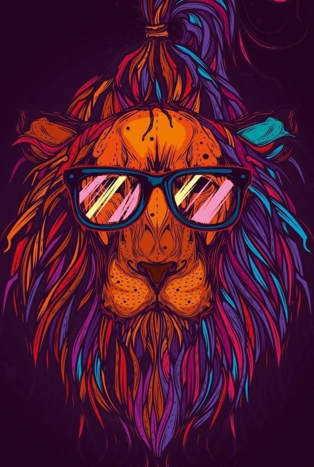 Paint by Numbers Kit - Lion with Sunglasses