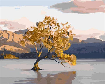 Paint by Numbers Kit - Lonely Tree