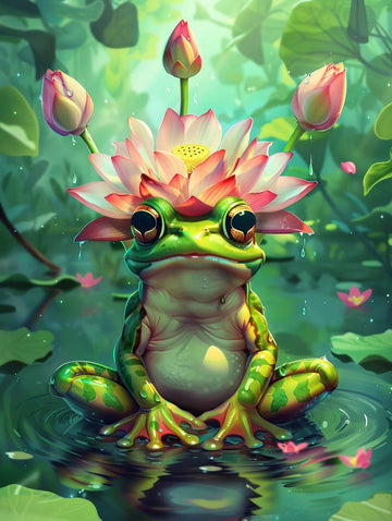 Paint by Numbers Kit - Lotus Guardian