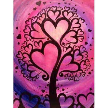 Diamond Paintings - Love Tree