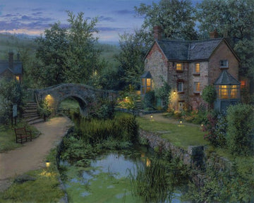 Paint by Numbers Kit - Luminous Haven of peace