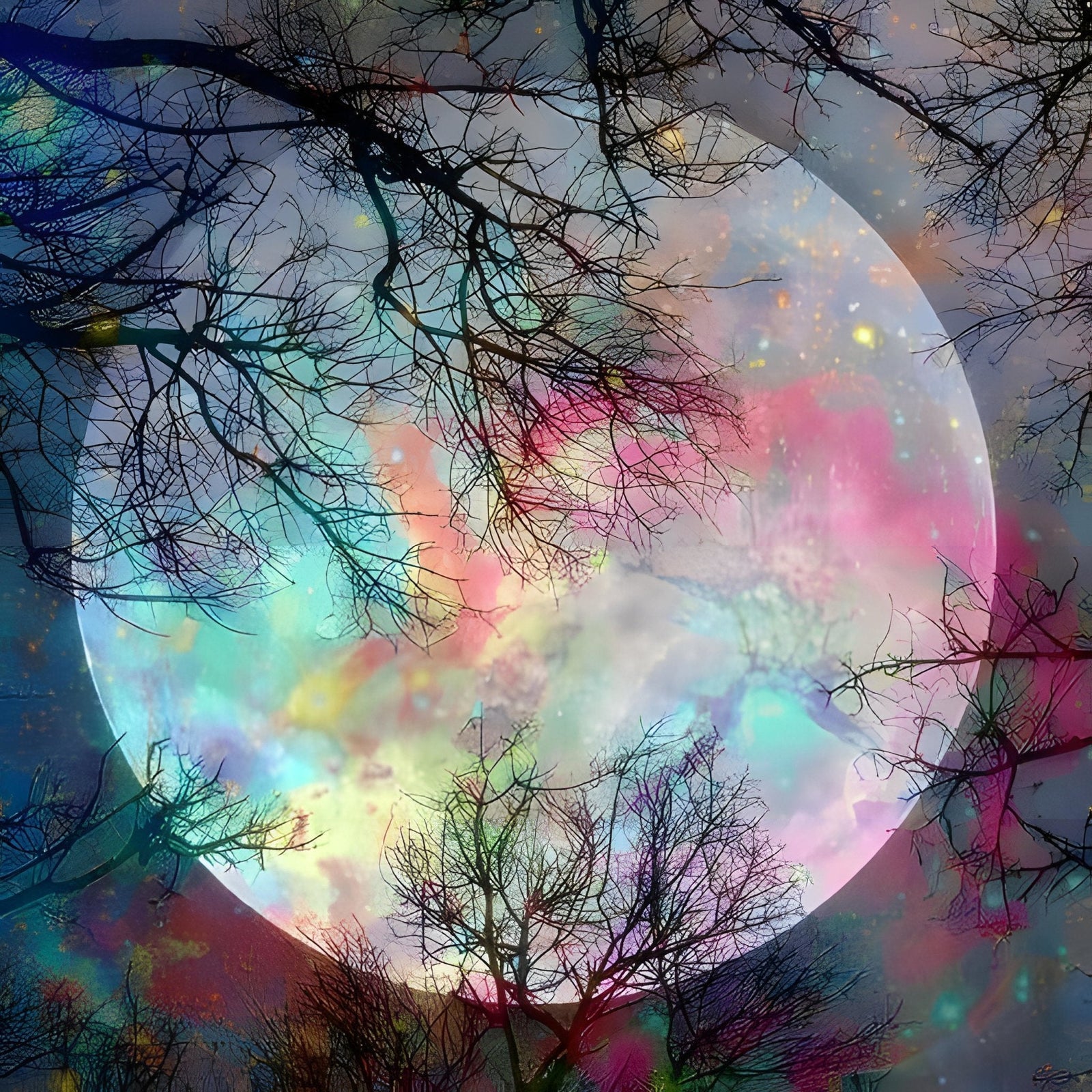 Diamond Paintings - Magical Moon
