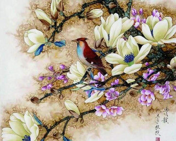 Paint by Numbers Kit - Magnolias in Bloom