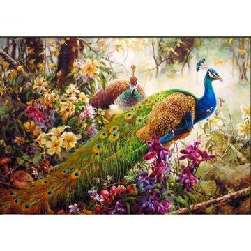 Diamond Paintings - Majestic Peacock