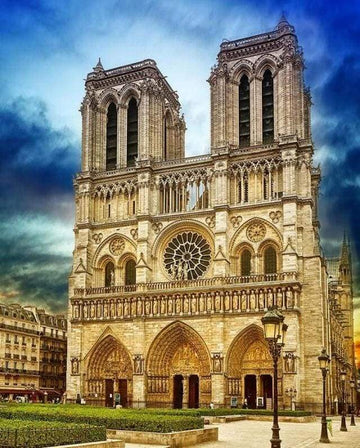 Paint by Numbers Kit - Majestuous Notre Dame