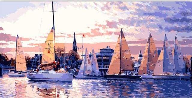 Paint by Numbers Kit - Marina Bay