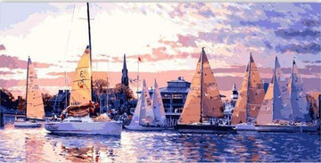 Paint by Numbers Kit - Marina Bay