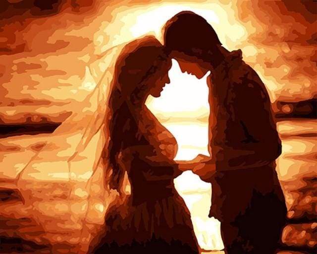 Paint by Numbers Kit - Married forever