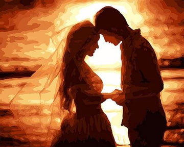 Paint by Numbers Kit - Married forever