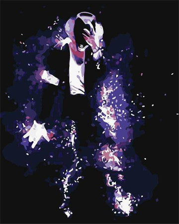 Paint by Numbers Kit - Michael Jackson Dancing