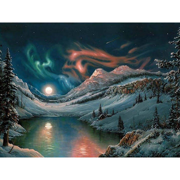 Diamond Paintings - Midnight Mountain
