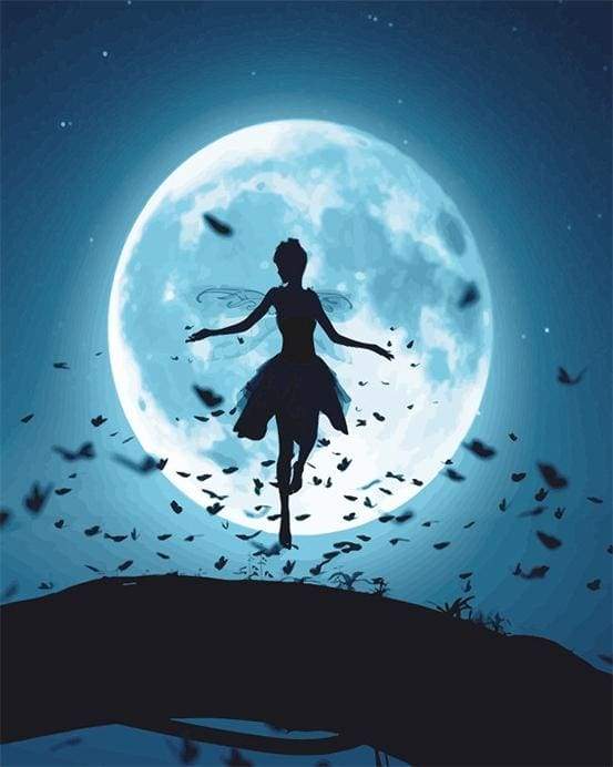 Paint by Numbers Kit - Moon Ballet