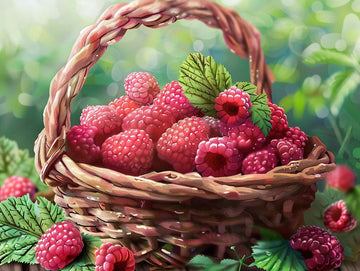 Paint by Numbers Kit - Morning Raspberry Harvest