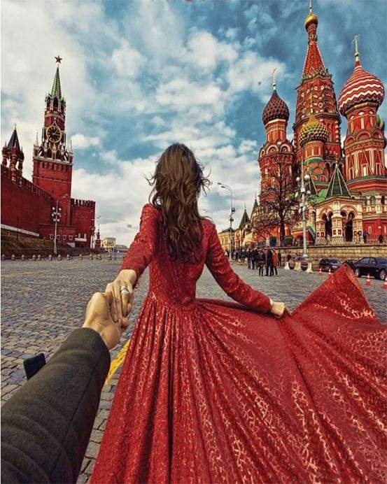Paint by Numbers Kit - Moscow Walk