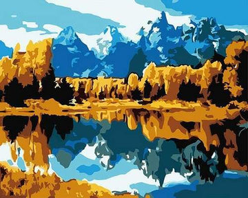 Paint by Numbers Kit - Mountain View