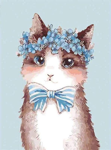 Paint by Numbers Kit - Mrs. Cat