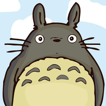 Paint by Numbers Kit - My Neighbor Totoro Children Kit Version Anime Manga