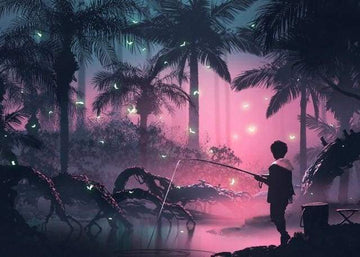 Paint by Numbers Kit - Night Fishing