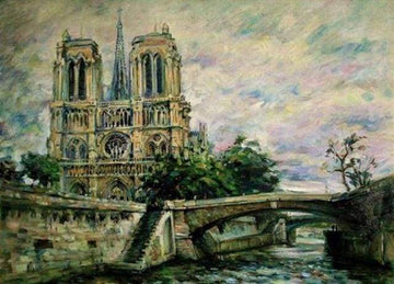 Paint by Numbers Kit - Notre Dame Vintage