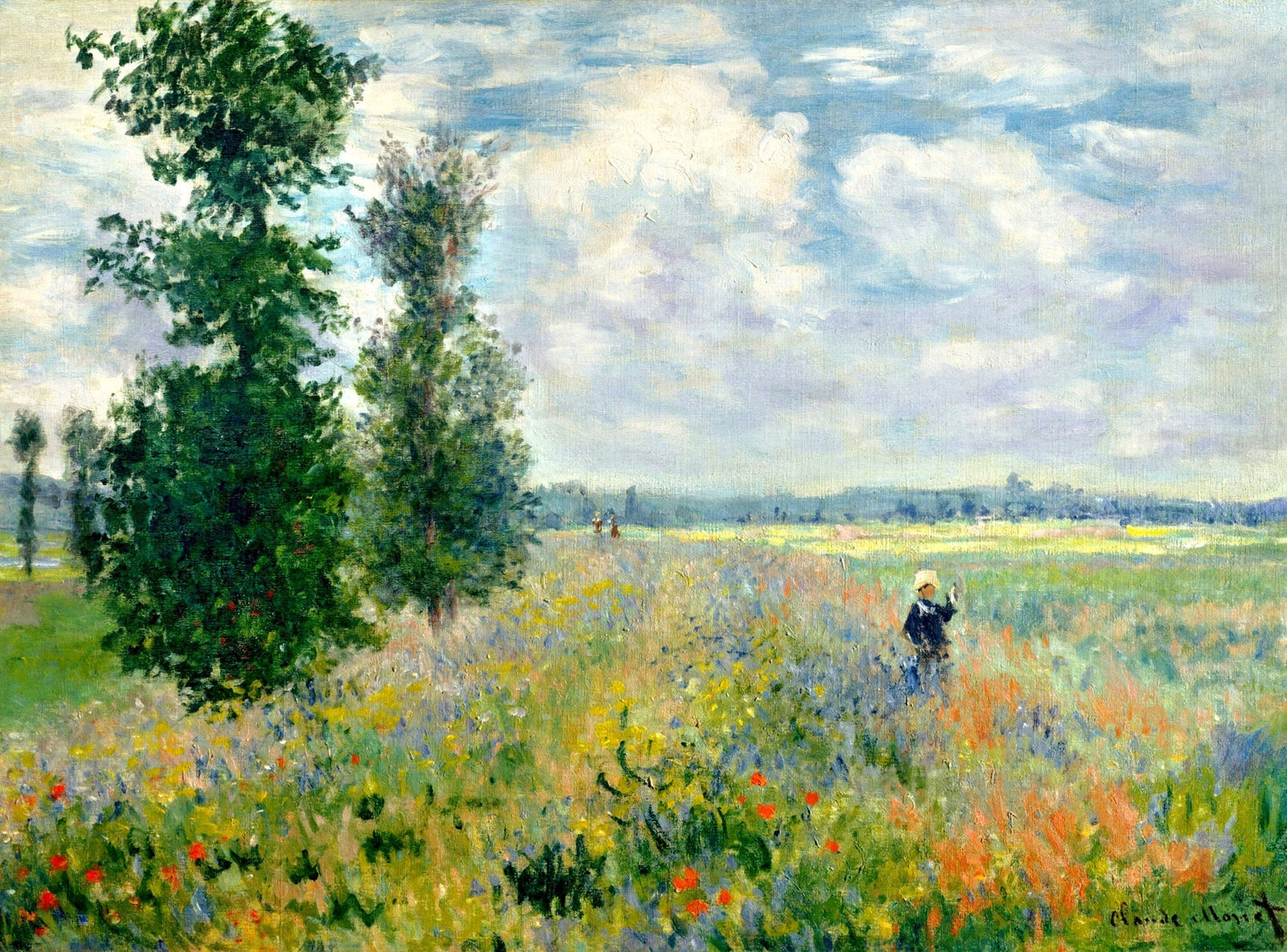 Paint by Numbers Kit - Painting Of A Clear Plain In The Sun