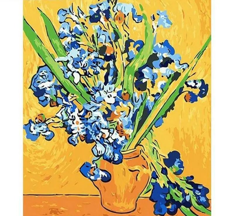 Paint by Numbers Kit - Painting Of Flowers In A Vase